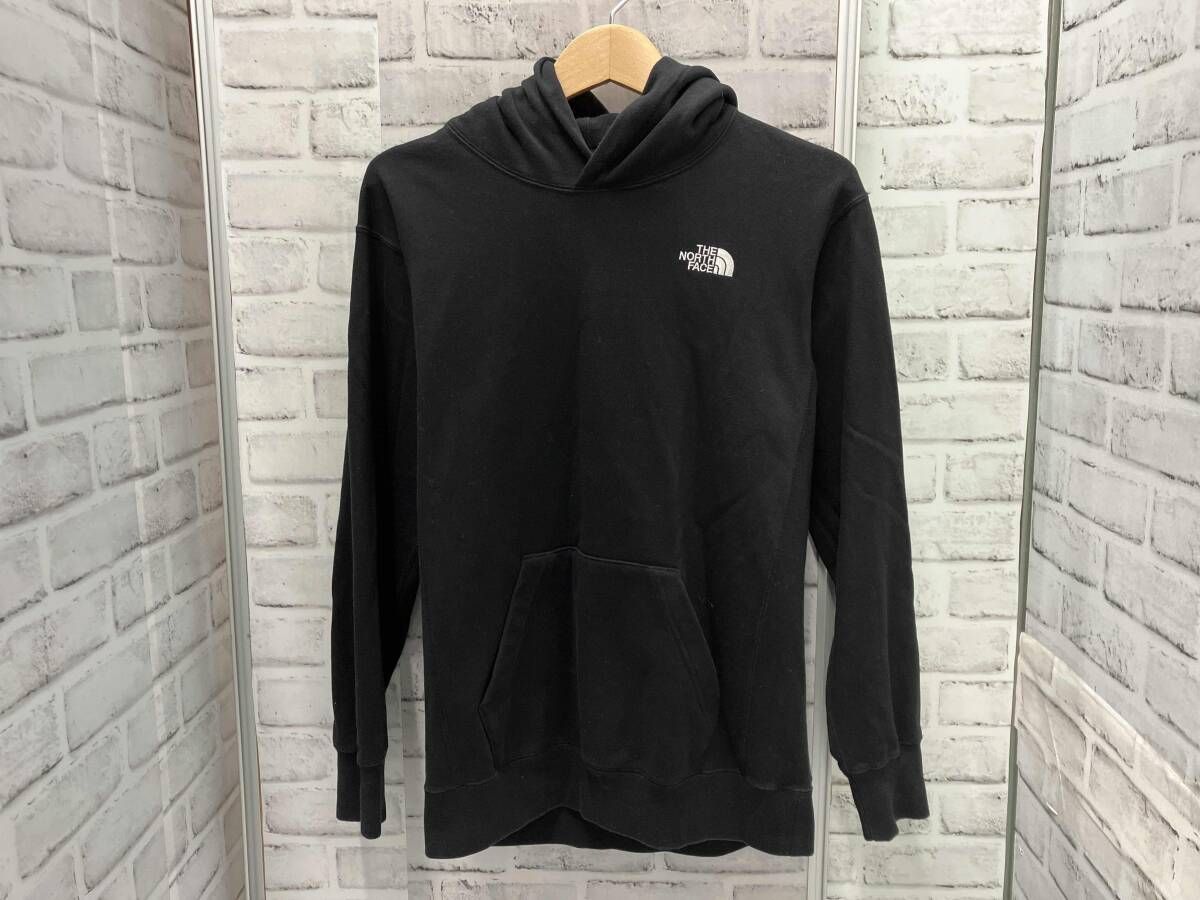 THE NORTH FACE/ザノースフェイス/パーカー/スクエア/ロゴ/フーディ/Black/ブラック/NT62301Z/アウトドア/Sサイズ/ロゴパーカー/ロゴ刺繍