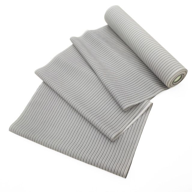 ◾️江戸小紋　伊勢型写角通し　藍鼠色 　　正絹反物 ◾️江戸小紋 伊勢型写角通し 藍鼠色 正絹反物