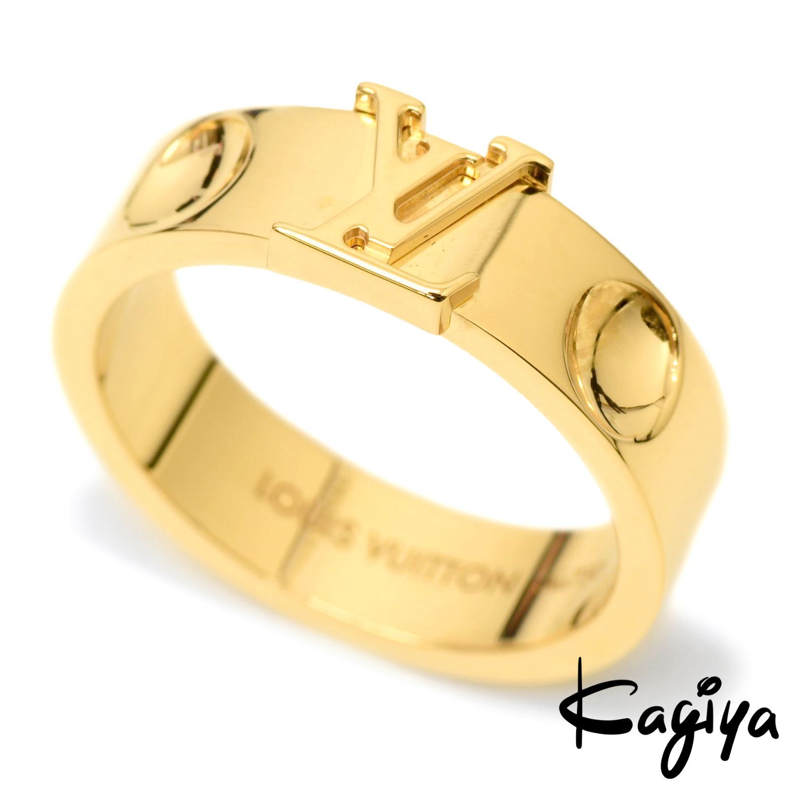 LOUIS VUITTON ルイヴィトン Au750 リング アンプラント LV 箱付き