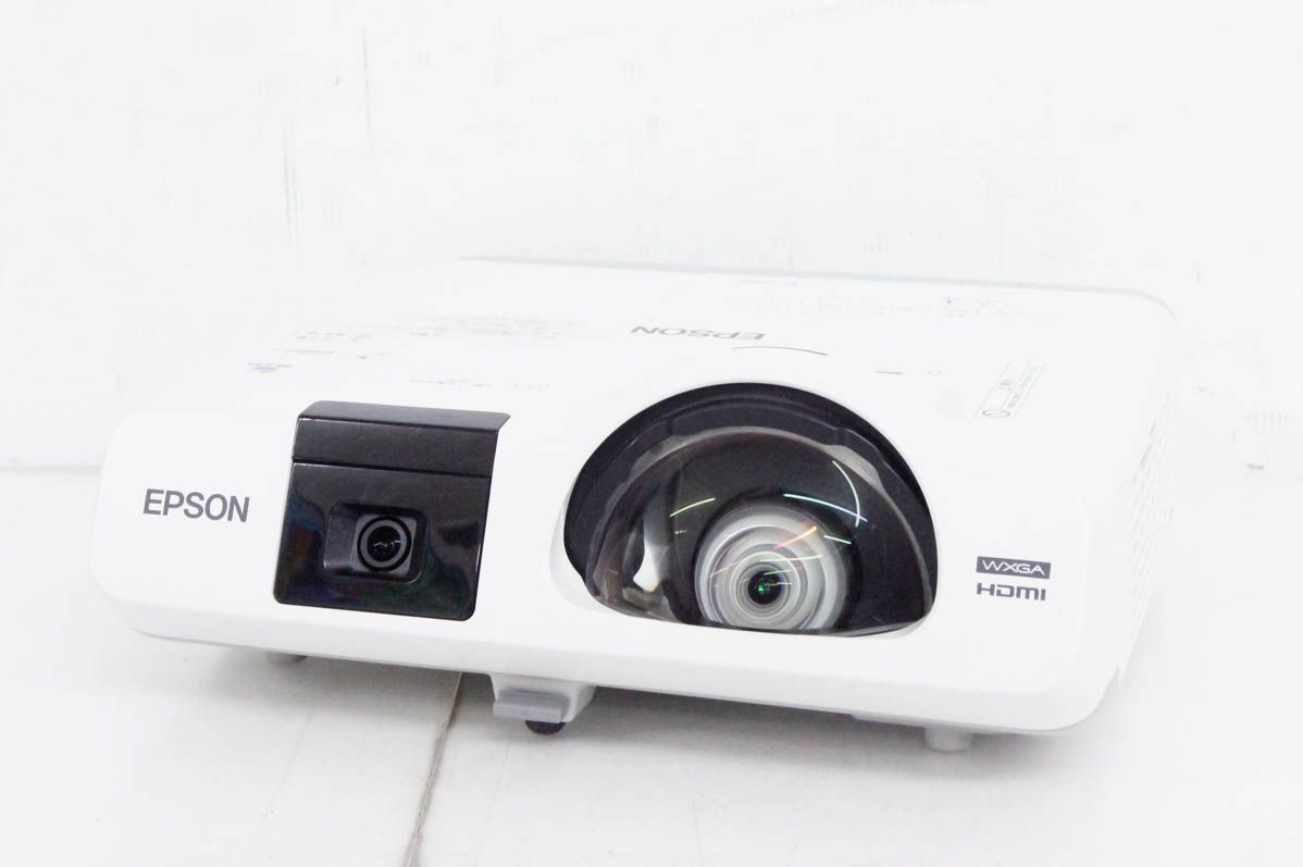 EPSON 超単焦点　プロジェクター　EB-536WT ランプ時間268H EPSON 電子黒板機能内蔵 液晶プロジェクター EB-536WT 3400lm WXGA