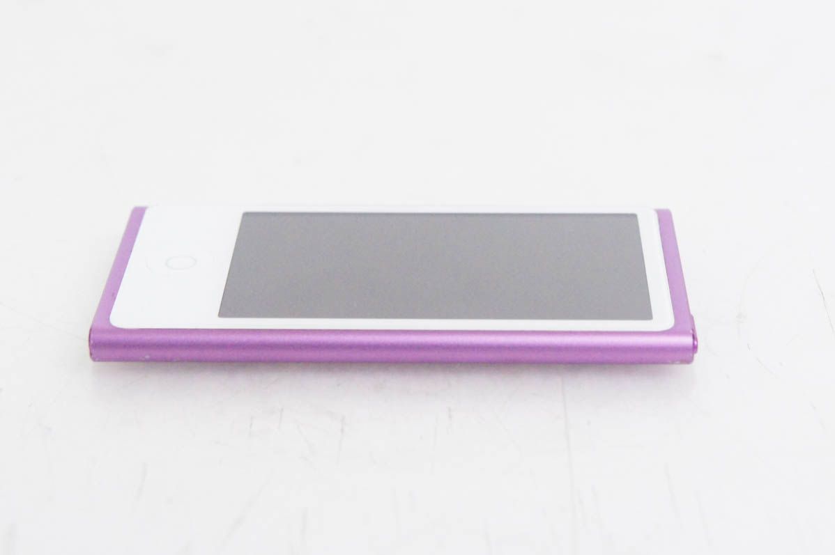 中古】Appleアップル 第7世代 iPod nano 16GB パープル MD479J - メルカリ