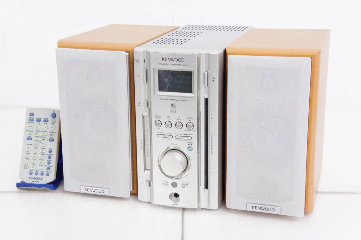 動作品 KENWOOD コンポ K-505 R-K505 LS-K505 CD KENWOOD R-K505