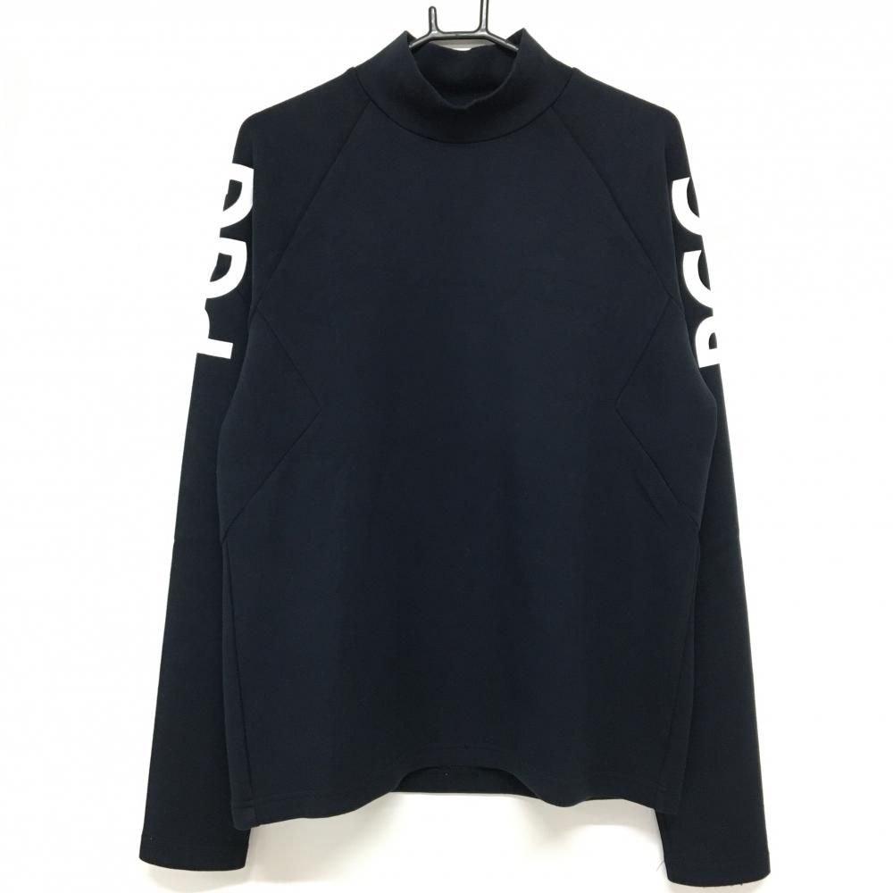 PEARLY GATES ネイビー ロゴプリント トップス PEARLY GATES ネイビー ロゴプリント トップス