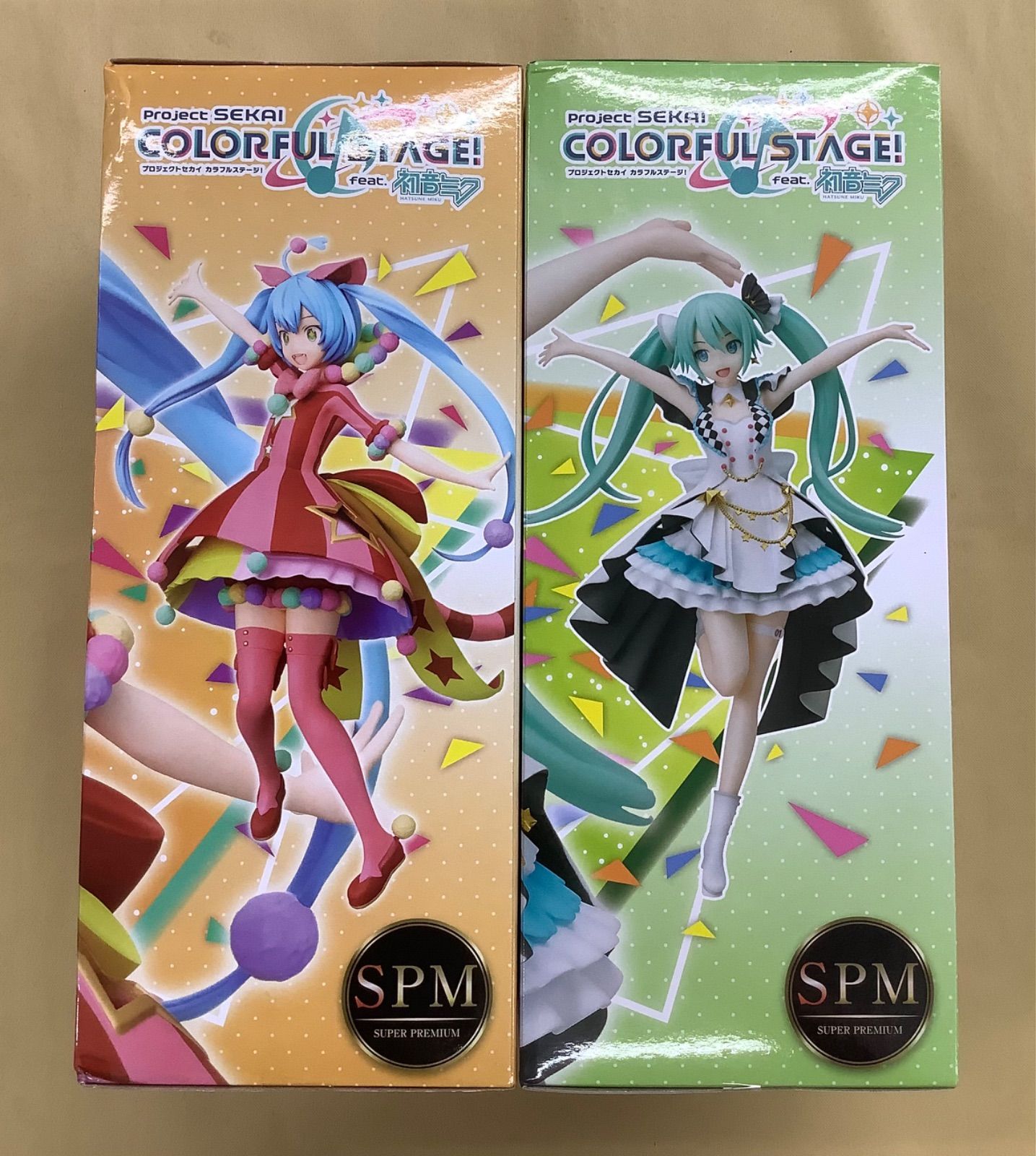 初音ミク フィギュア 3種セット SPM 初音ミク」SPM プロジェクトセカイ カラフルステージ4個セット 【公式