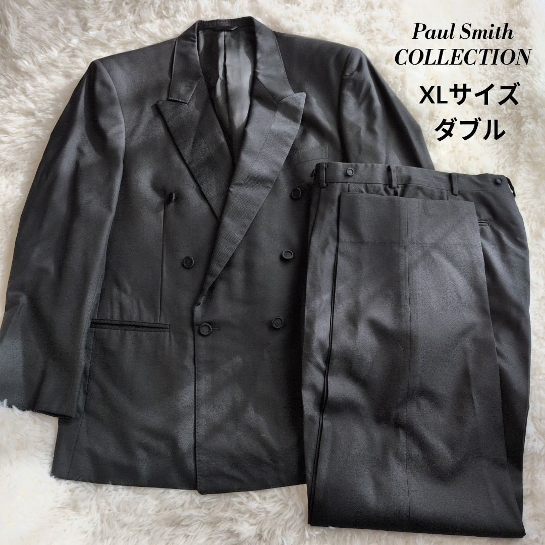 kkk様用　　　　　　　　　　　ポールスミス ダブルスーツ ブラック サイズXL kkk様用 ポールスミス ダブルスーツ ブラック サイズXL メンズ テーラ
