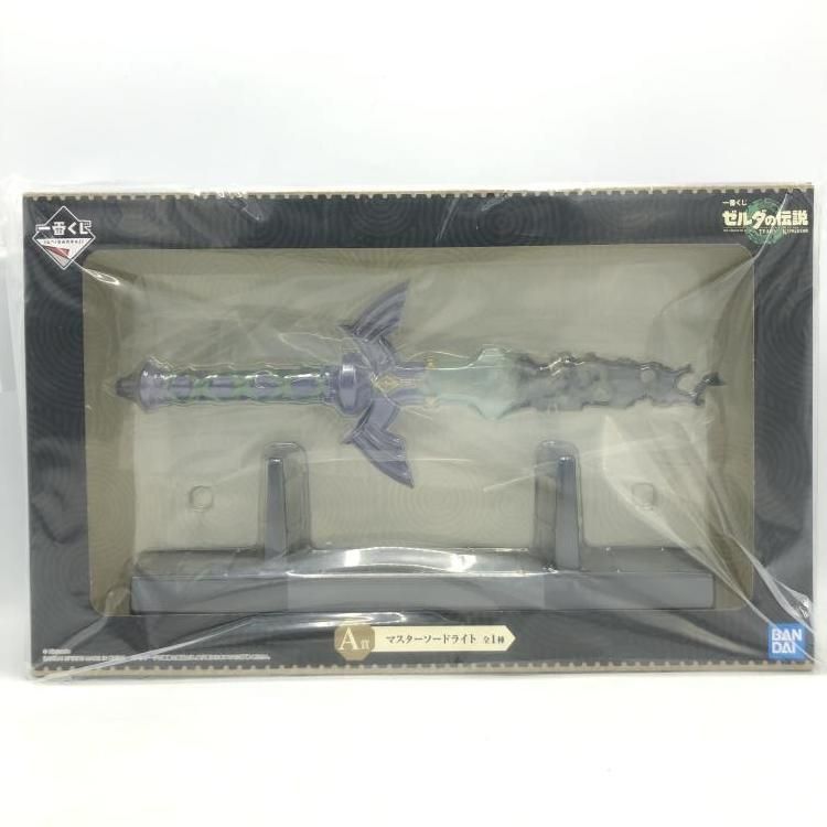 中古】未開封)A賞 マスターソードライト｢一番くじ ゼルダの伝説