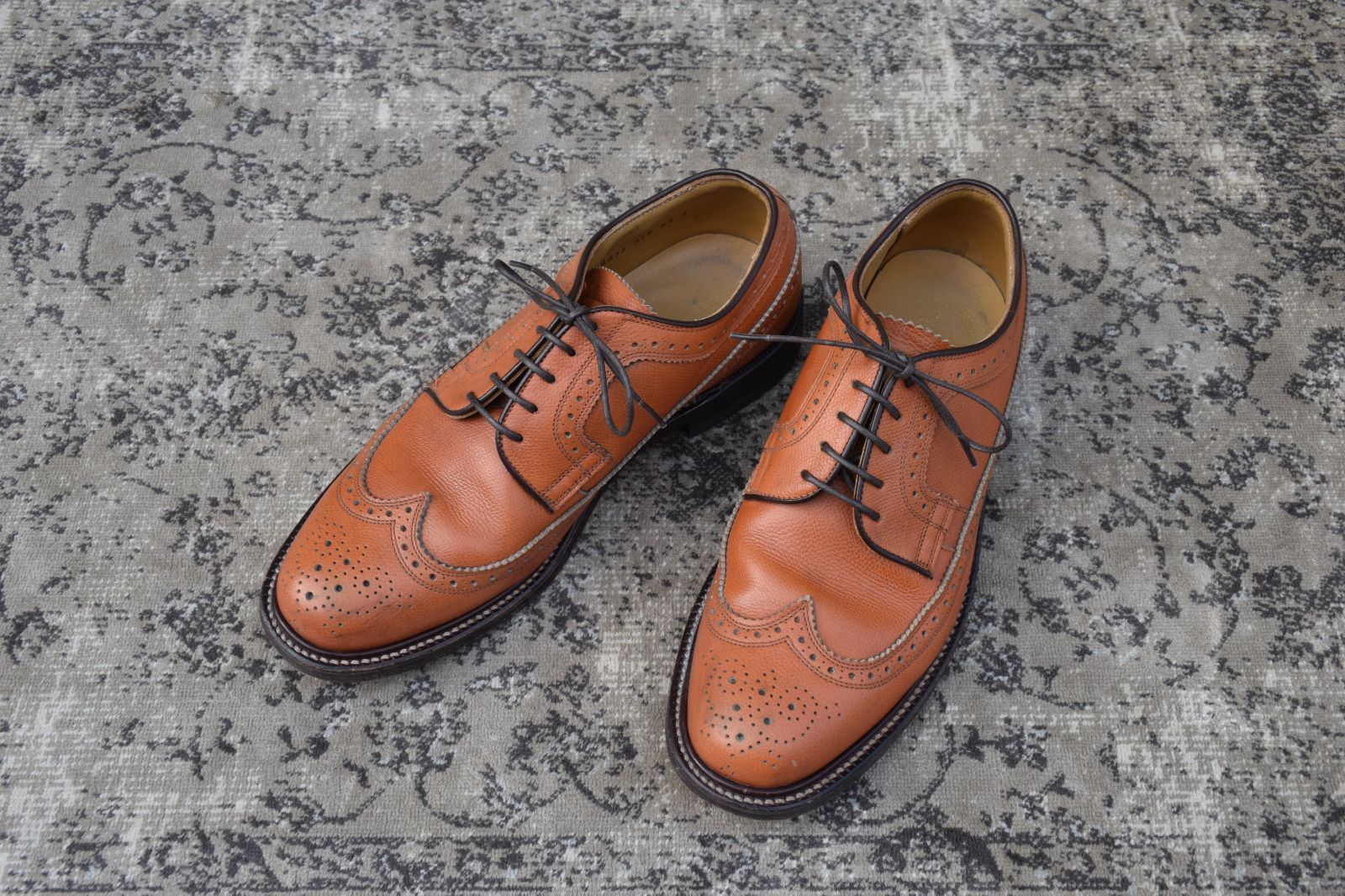 ☆新品未使用箱付き☆ REGAL インペリアルグレード　ウィングチップ REGAL 良品 リーガル ウイングチップ W105 フルブローグ インペリアル