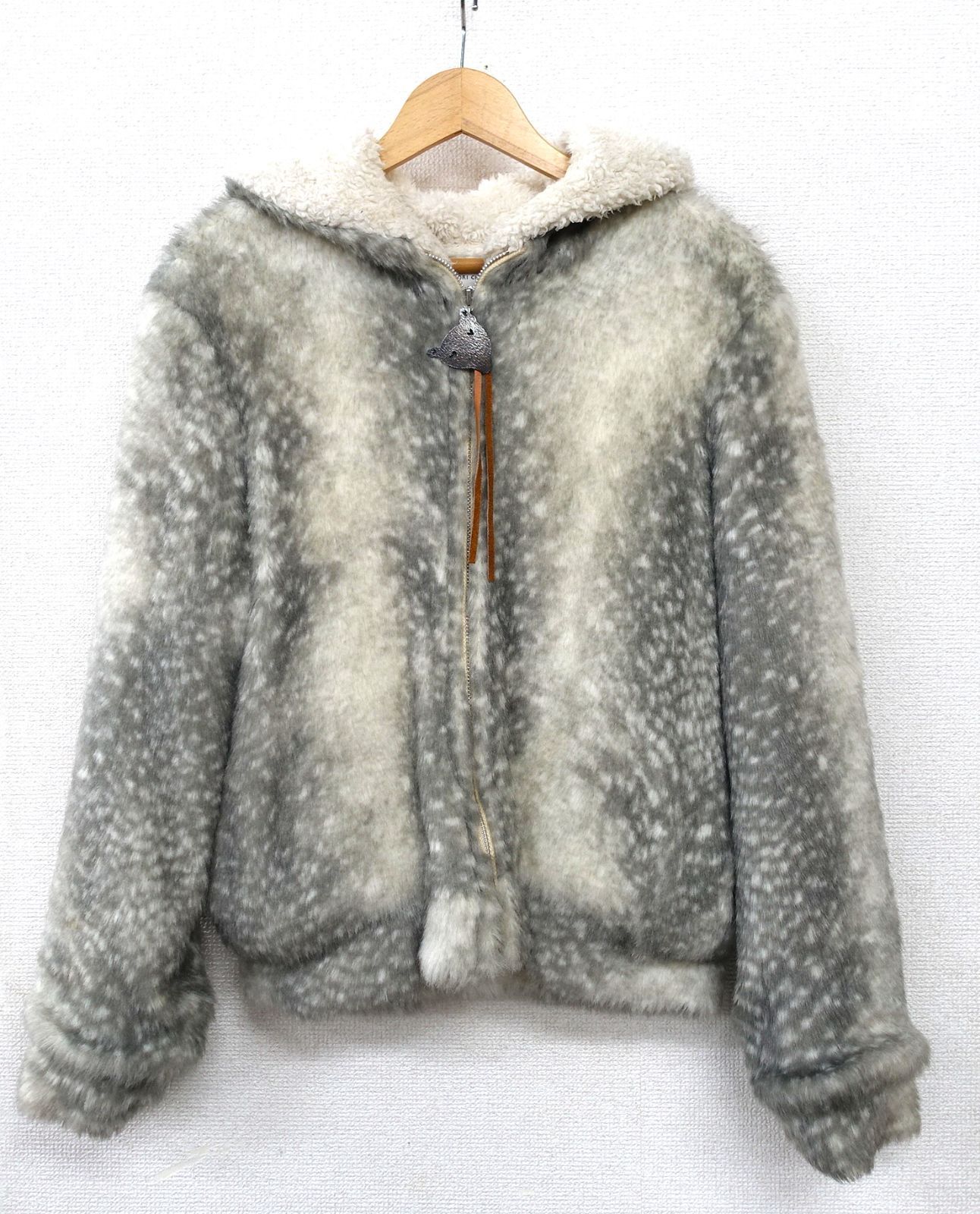 TSUMORI CHISATO ツモリチサト ゴマアザラシファーコート 2/Mサイズ