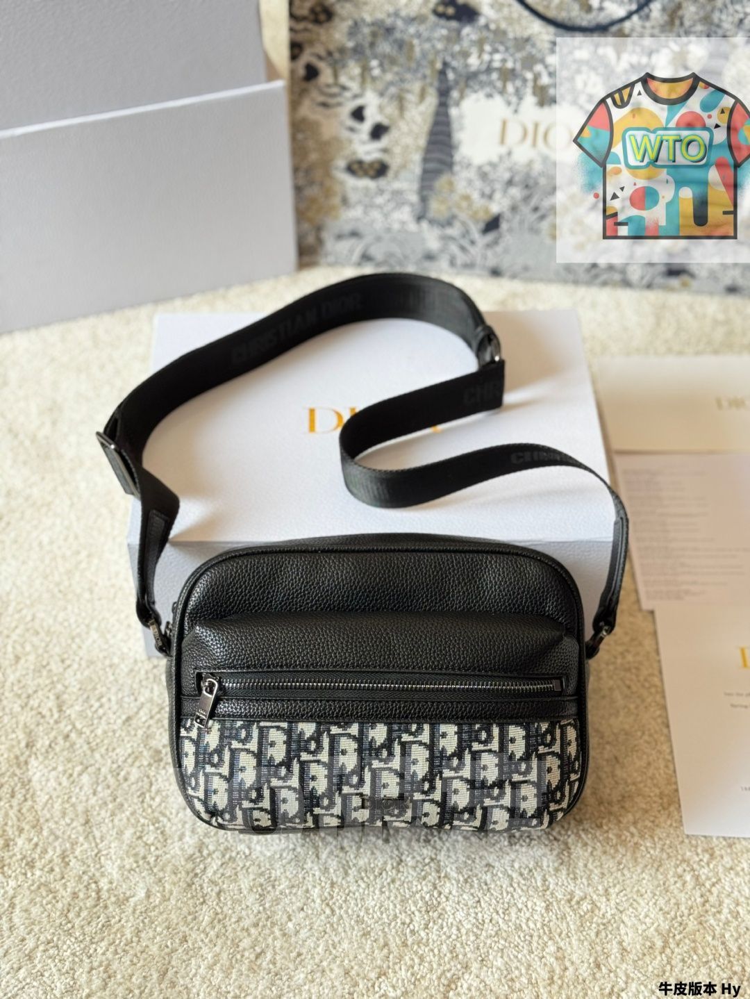 今日特価】Dior Men's Messenger Bag ディオール メンズ