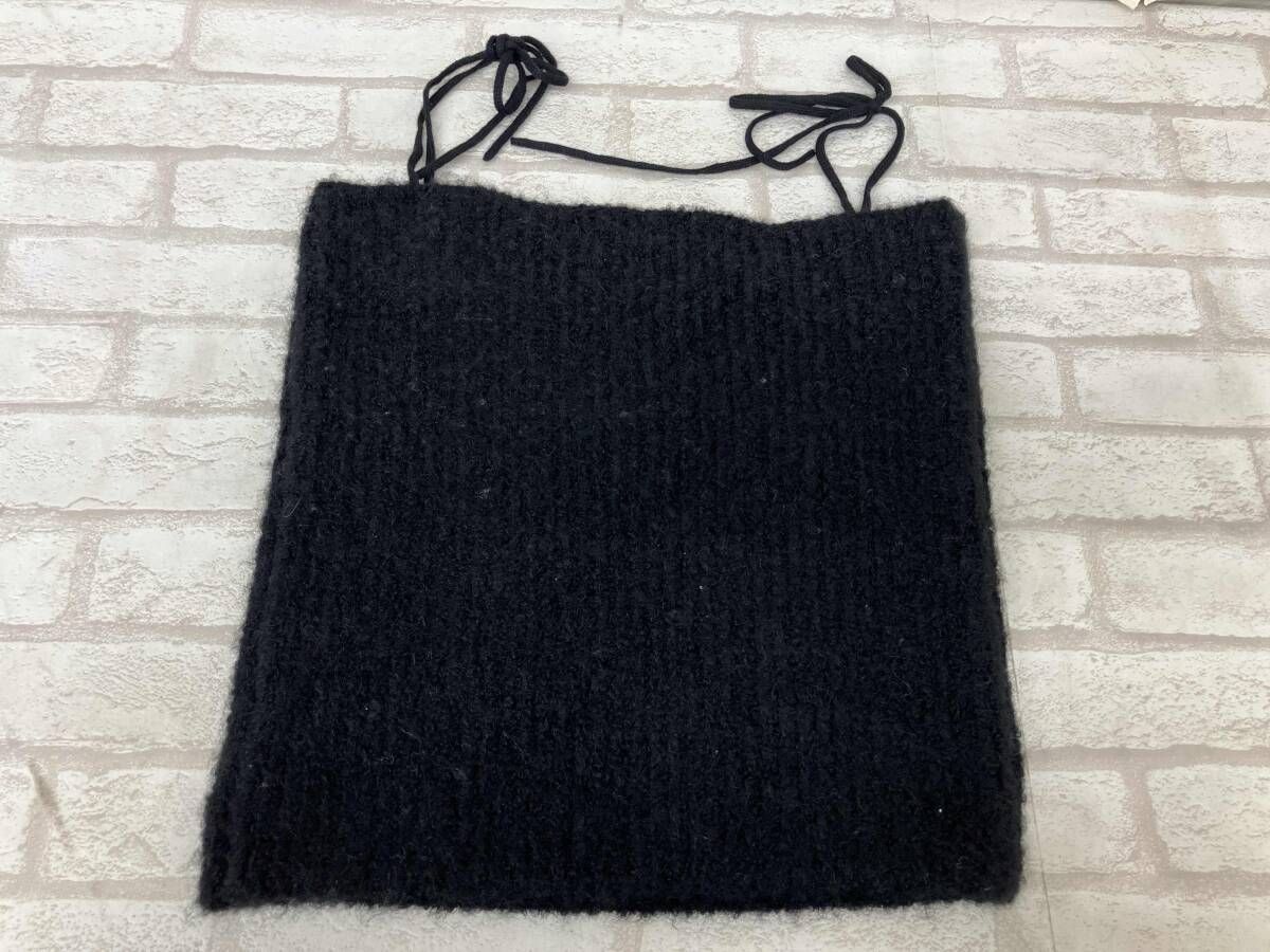 SHISHIKUI 0737 シシクイ キャミソール チューブトップ ブラック