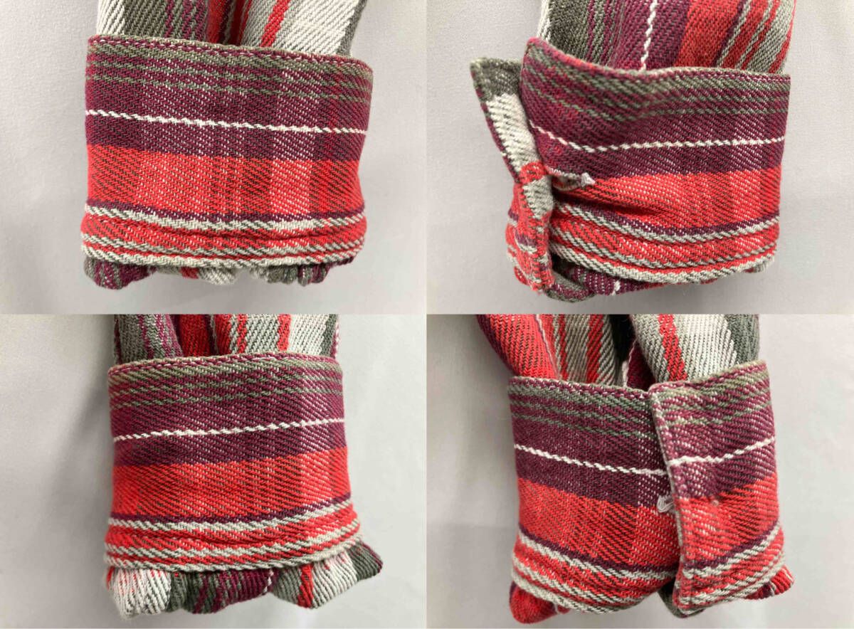 THE REAL McCOY'S ザリアルマッコイズ 長袖シャツ チェック柄 レッド