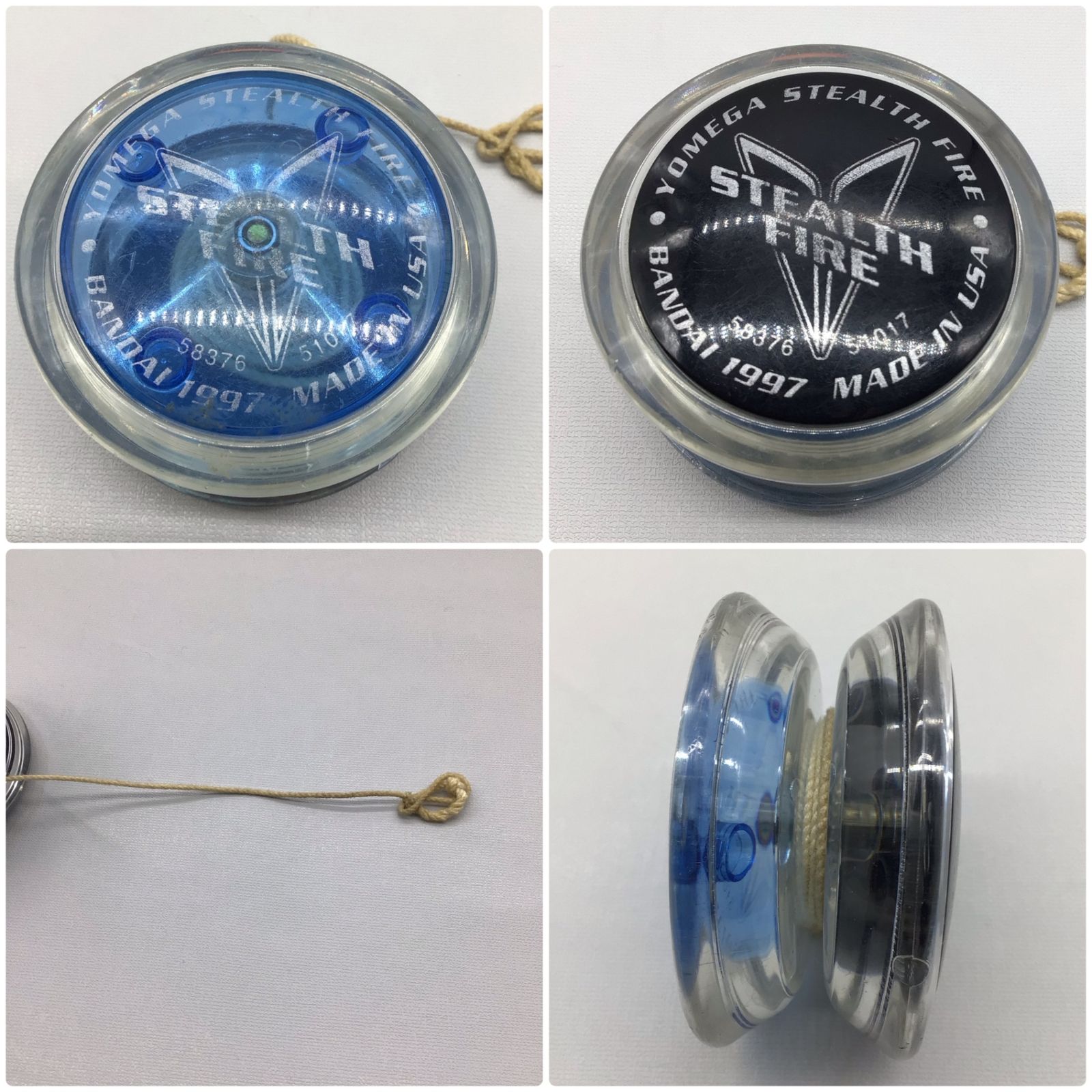 11260 【当時物】BANDAI バンダイ YOMEGA ハイパーヨーヨー 5個セット