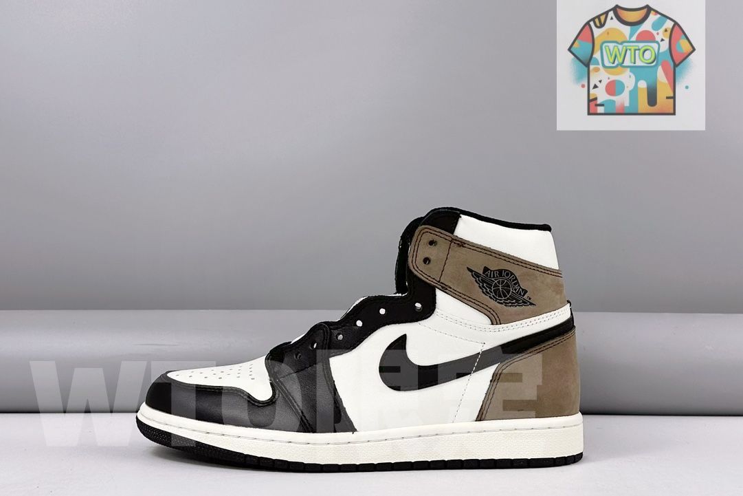 ナイキ エアジョーダン1 ハイ OG セイル/ダークモカ/ブラック555088