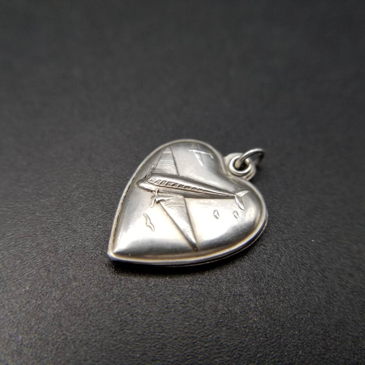 WWII期 ヴィンテージ スウィートハートジュエリー 飛行機 925 シルバー