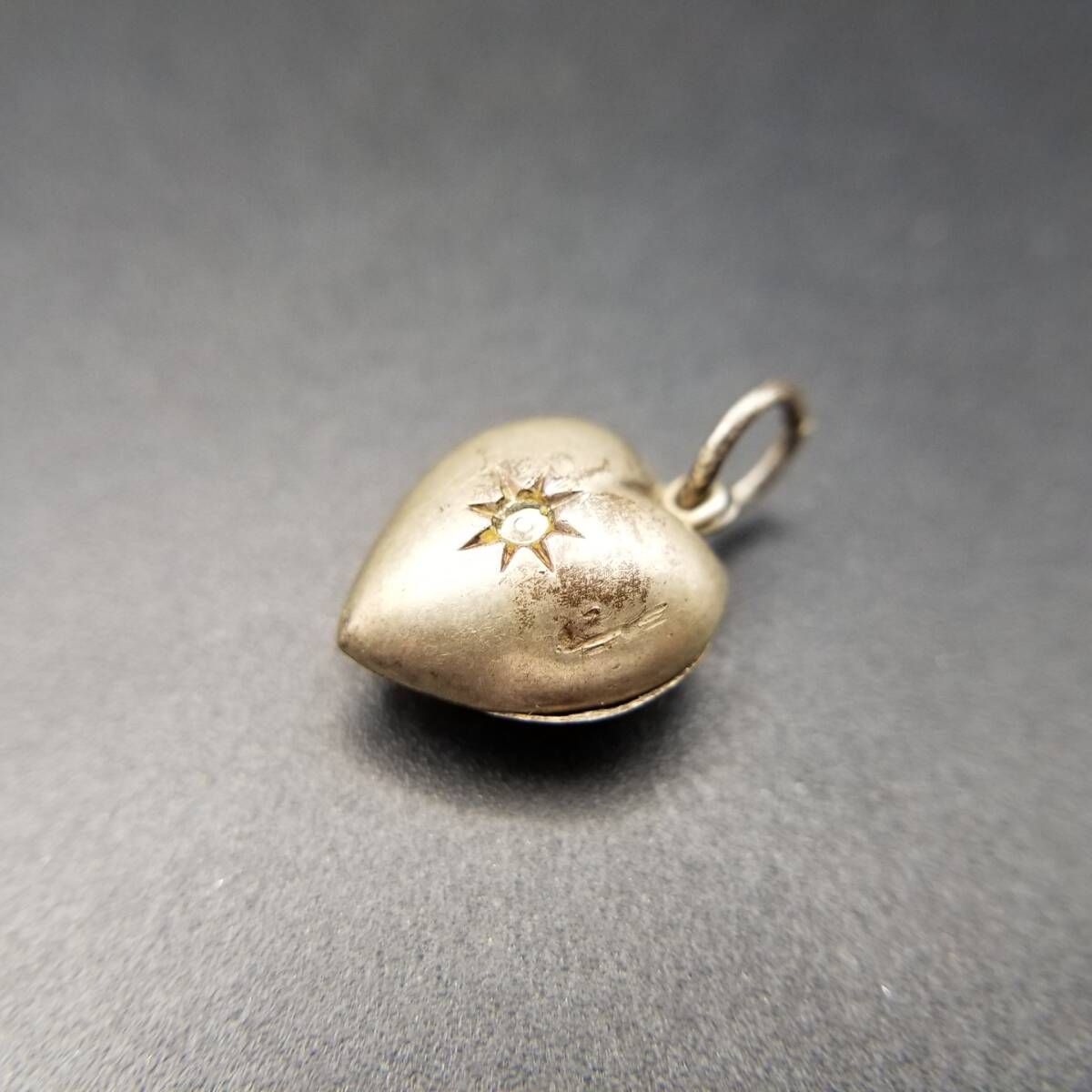 WWII期 ヴィンテージ スウィートハートジュエリー 勿忘草 925 シルバー