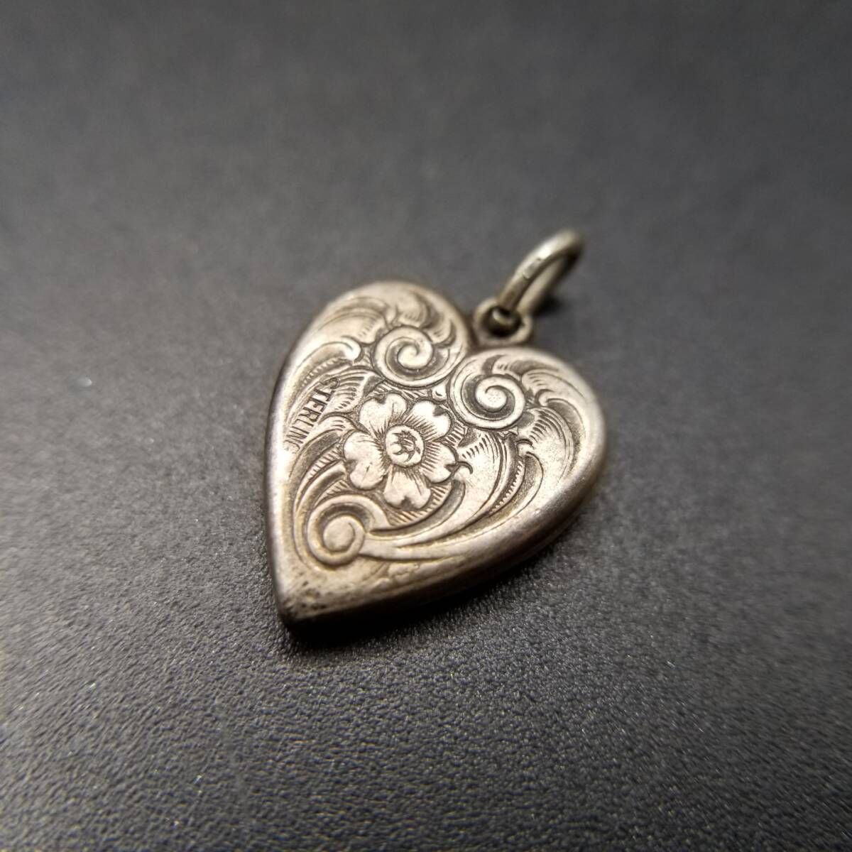 WWII期 ヴィンテージ スウィートハートジュエリー アールヌーヴォー 花
