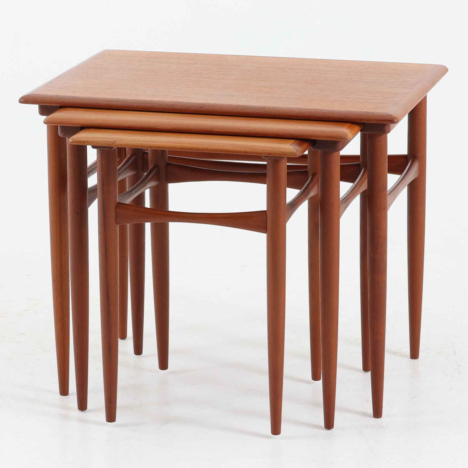 イギリス直輸入 ビンテージ 家具 ネストテーブル 入れ子 デンマーク 6969d ヴィンテージ/ネストテーブル（入れ子式テーブル） 北欧家具
