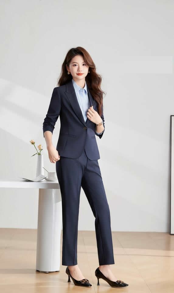 美品✨レミュー シルク ストライプ パンツ スーツ セットアップ