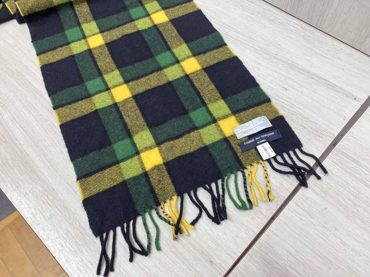 COMME des GARÇONS HOMME マフラー ストール Joshua Ellis カシミヤ 約