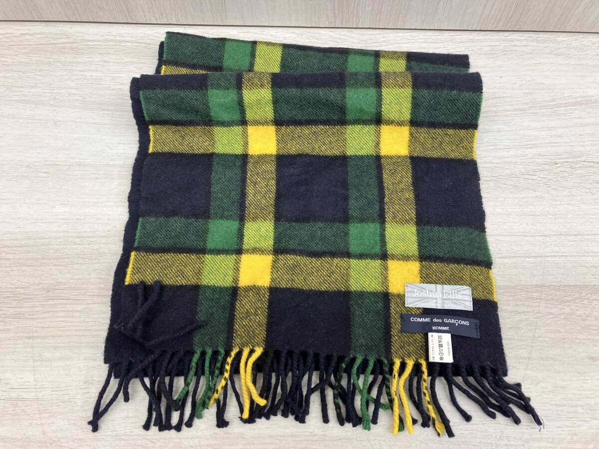 COMME des GARCONSHOMMEPlUS ストール COMME des GARÇONS HOMME マフラー ストール Joshua Ellis カシミヤ 約