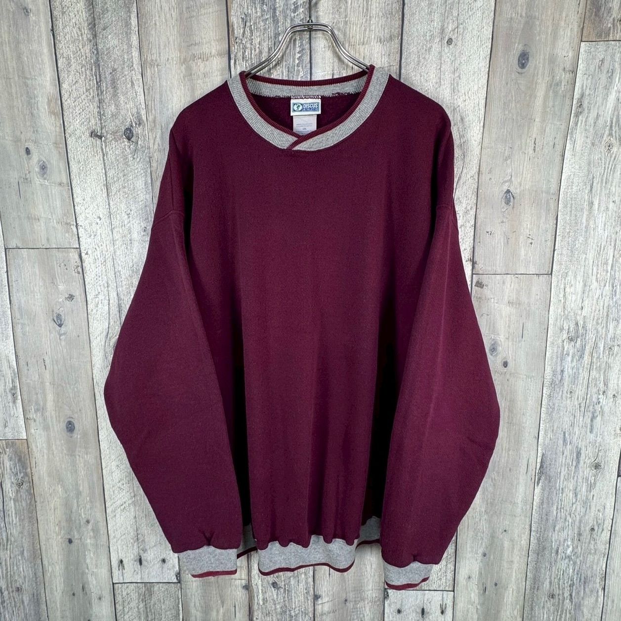 OLD DISCUS ATHLETIC 80s ディスカス アスレチック リンガーネック 裏