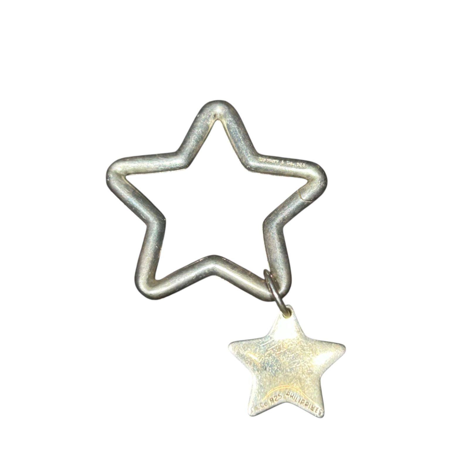 Tiffany & Co. ティファニー　キーリング　スター星 Tiffany& Co. ティファニー キーリング スター 星 キーチャーム sv925