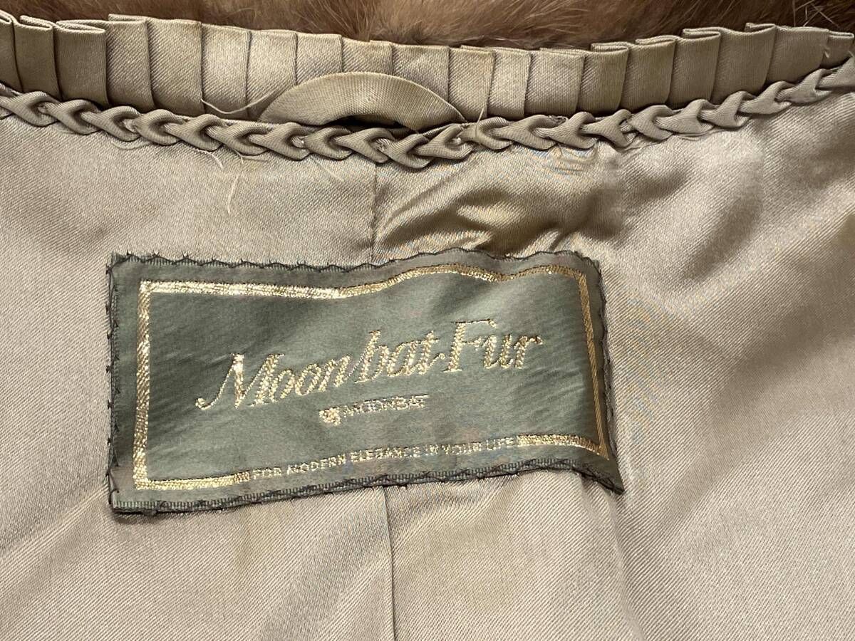 極上【艶◎】ミンクファーコート 毛皮コート 着丈80cm フォーマル