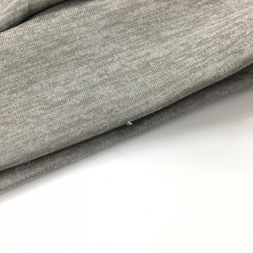 新品タグ付き未使用　St ANDREWS ゴルフジャケット 美品】セントアンドリュース ジャケットブルゾン 杢グレー ロゴ