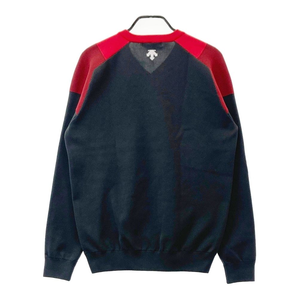 サイズ：LL SRIXON スリクソン ×LEXUS 長袖 ニットセーター グレー系