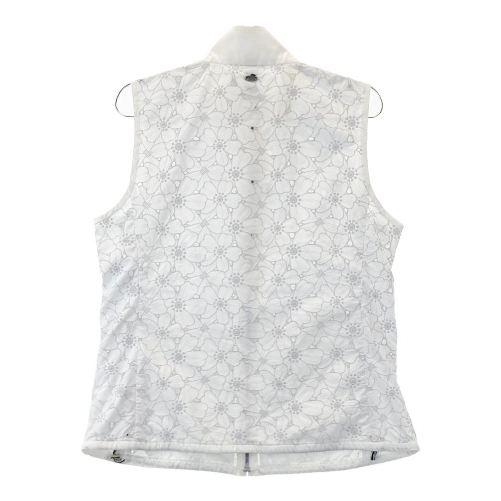 サイズ：40 LANVIN SPORT ランバン スポール ジップベスト 花柄