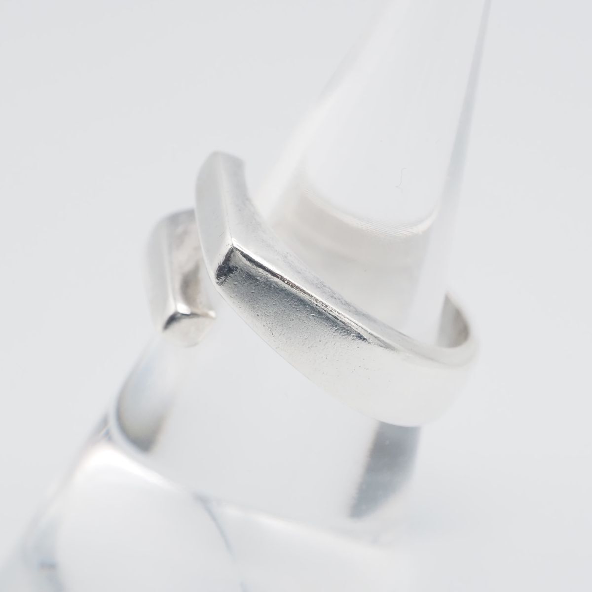 J197 ヴィンテージ 925刻印 リング デザイン シルバー 指輪 14号