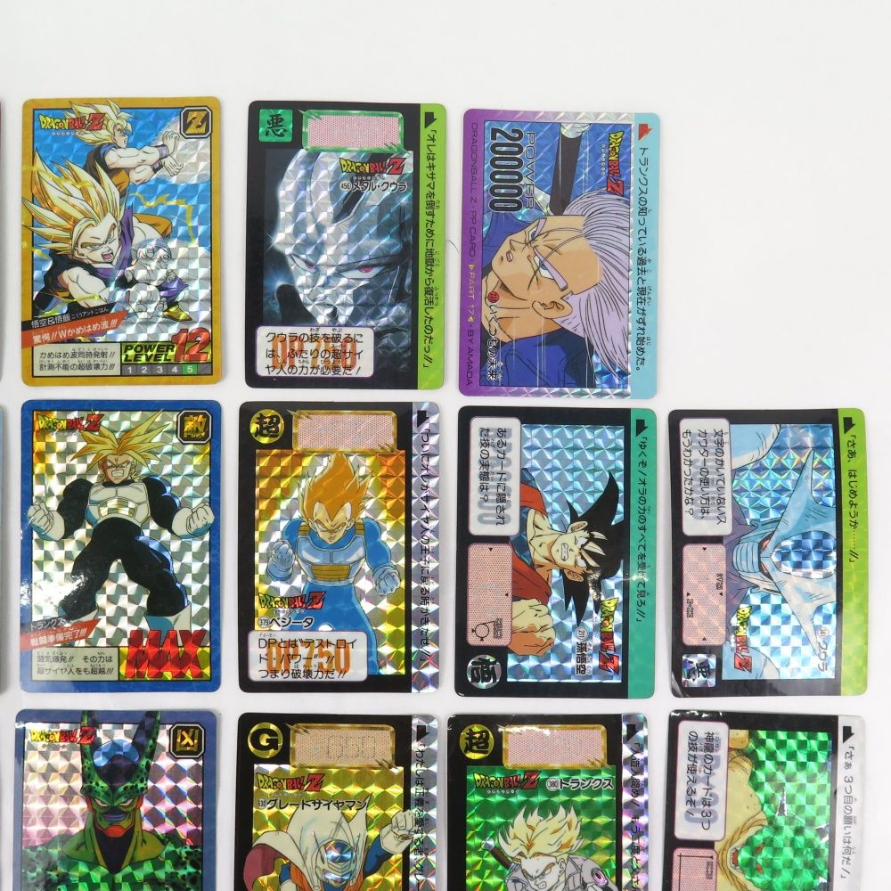 ドラゴンボール カード アマダ トランクス メタリック キラカード セット ドラゴンボール カードダス スーパーバトル PPカード 本弾 717