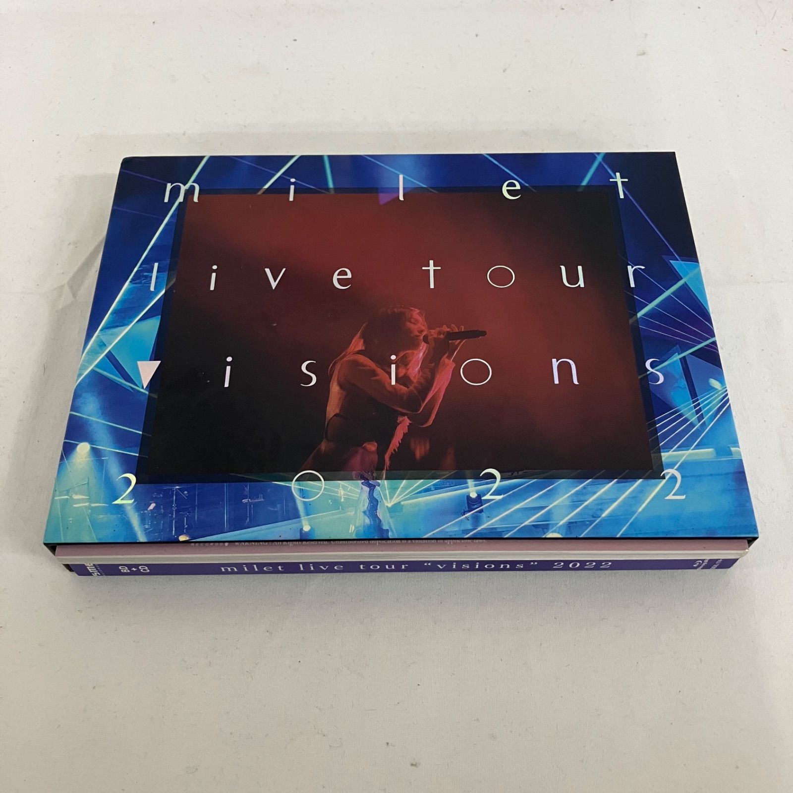 milet アルバムCD＆ライブBDセット 中古 milet live tour visions 2022 ミレイ アルバム Blu-ray DVD