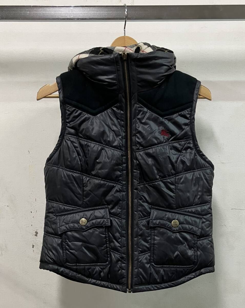 Burberry バーバリー ノバチェック リバーシブル ダウンベストM相当 Burberry バーバリー ノバチェック リバーシブル ダウンベストM相当