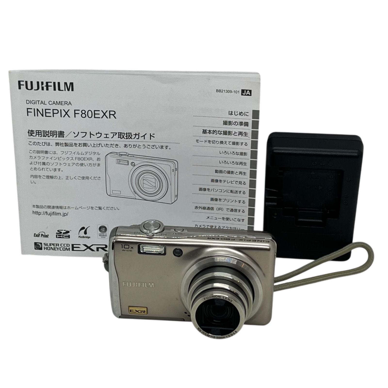 管2511-276】動作確認済☆FUJIFILM 富士フイルム Finepix F80EXR 光学