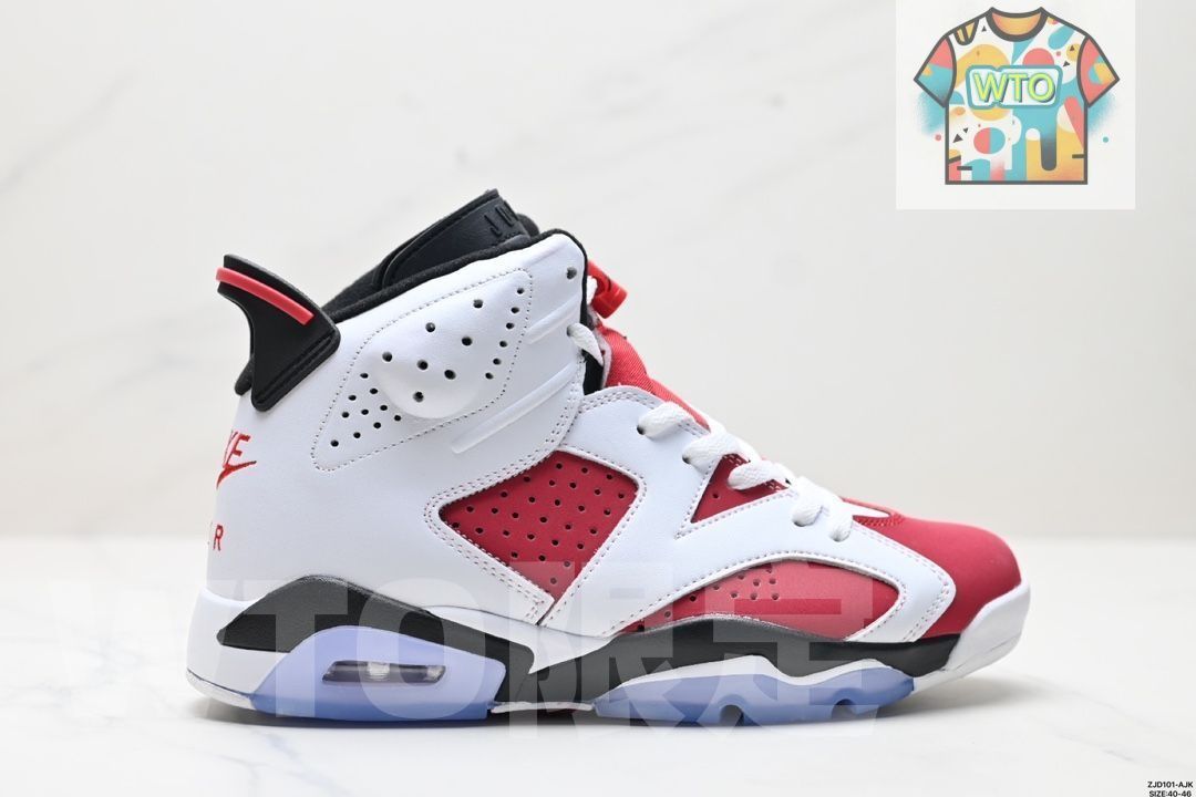 ナイキ エアジョーダン6 カーマイン (2021)CT8529-106 - メルカリ