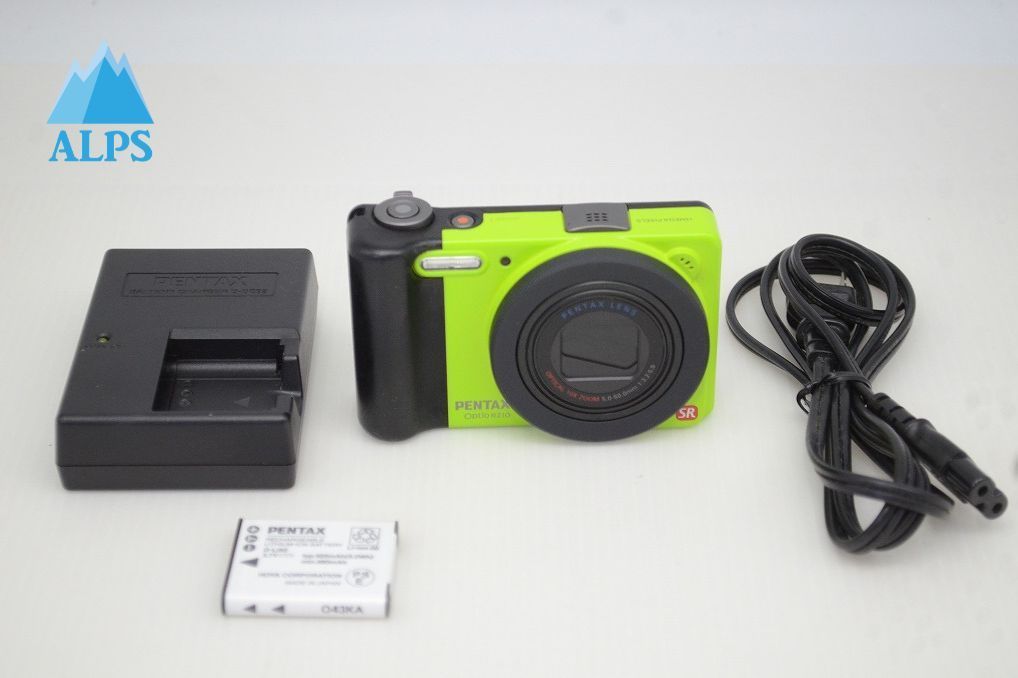 PENTAX ペンタックス Optio RZ10 コンパクトデジタルカメラ ライム