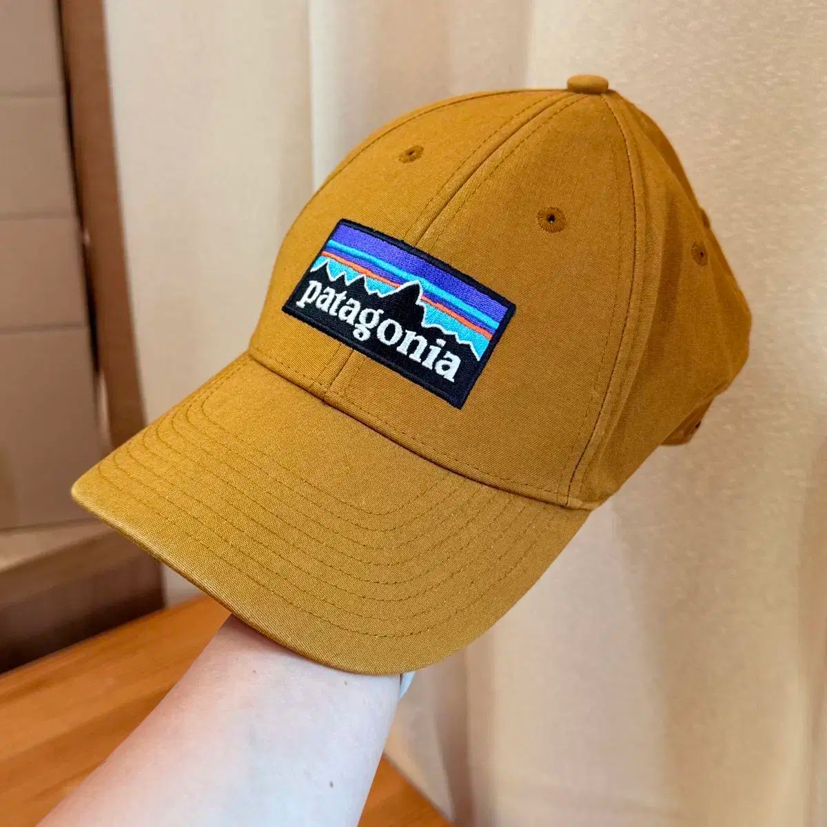 patagonia ベースボールキャップ ベージュSサイズビンテージ