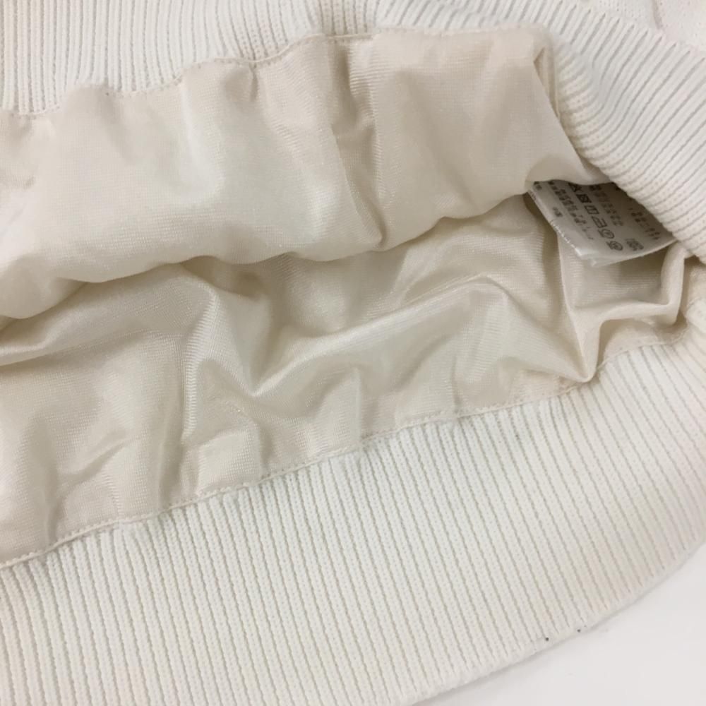 美品】セントアンドリュース セーター 白 身頃凹凸編み地 裏地付