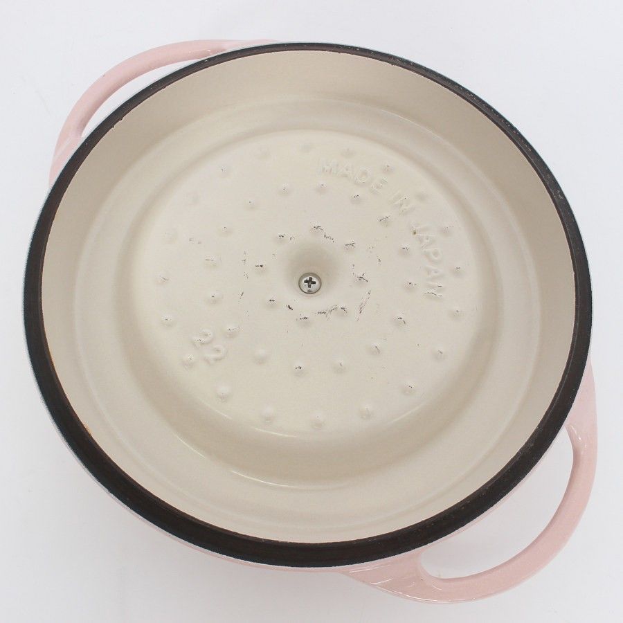 バーミキュラ オーブンポットラウンド 22cm PNK22R パールピンク 無水