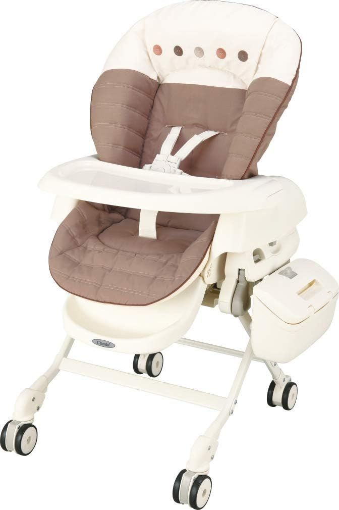 美品】コンビ ネムリラ AUTO SWING エッグショック BE ココアブラウン