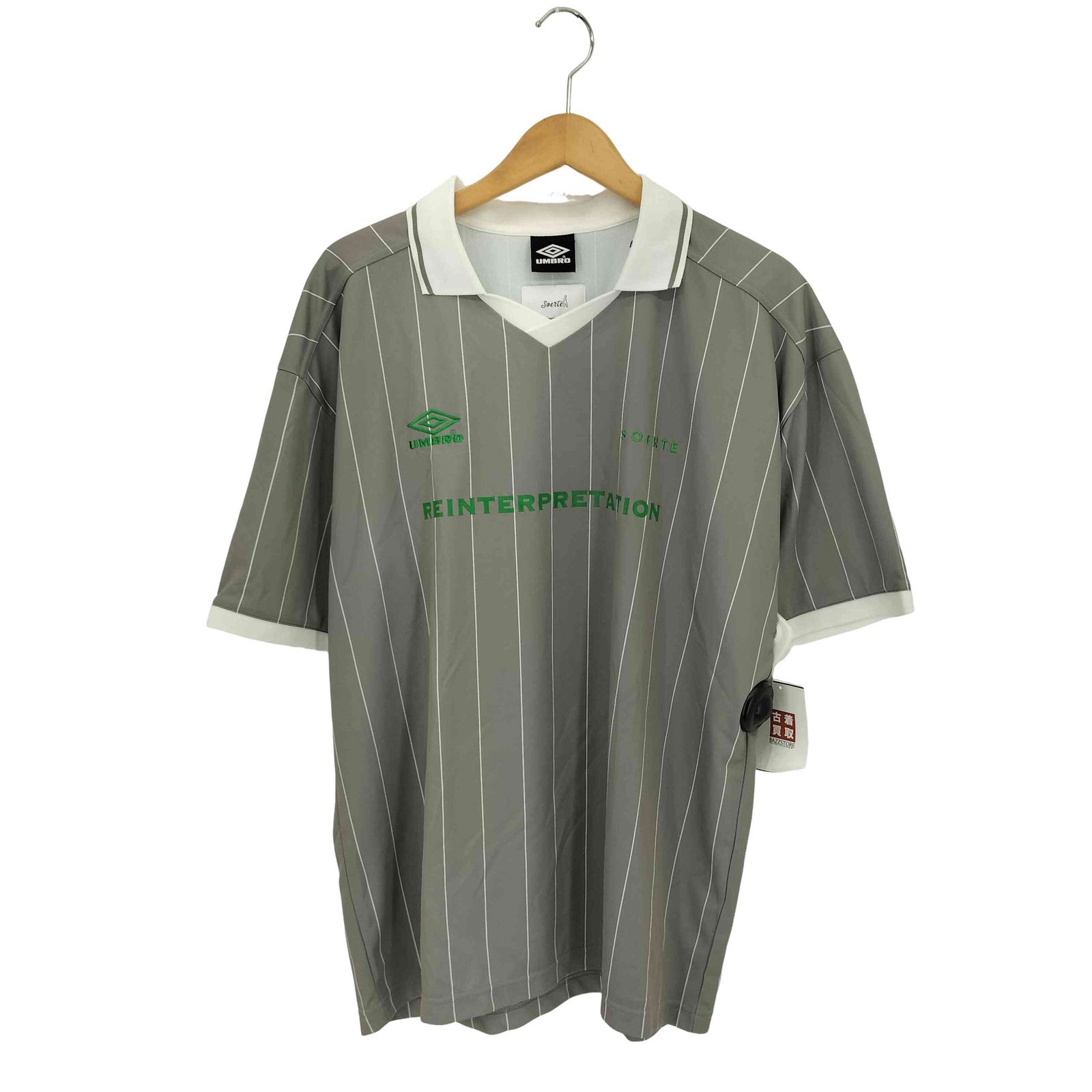 アンブロ UMBRO game shirt フロントロゴ刺繍 ゲームシャツ メンズ 3