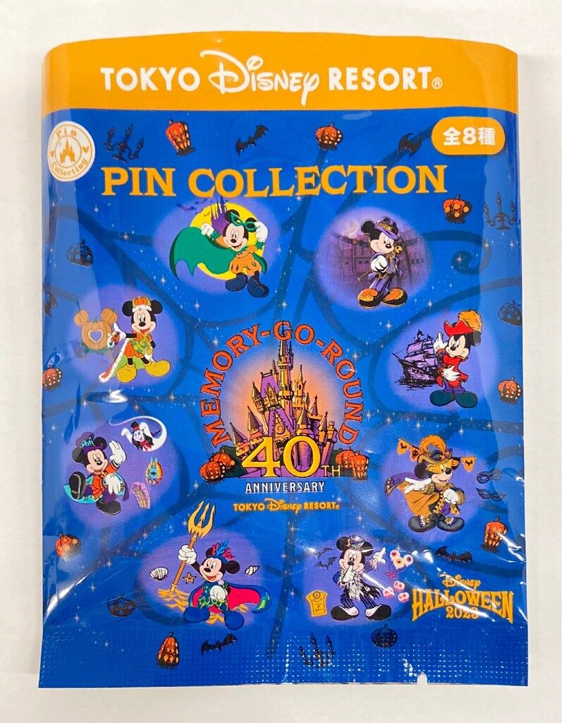 東京ディズニーリゾート ピンバッジ/PIN COLLECTIN TDR40周年 MEMORY
