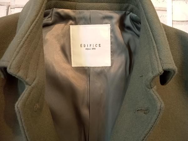 EDIFICE エディフェイス ウールコート その他コート Мサイズ カーキ