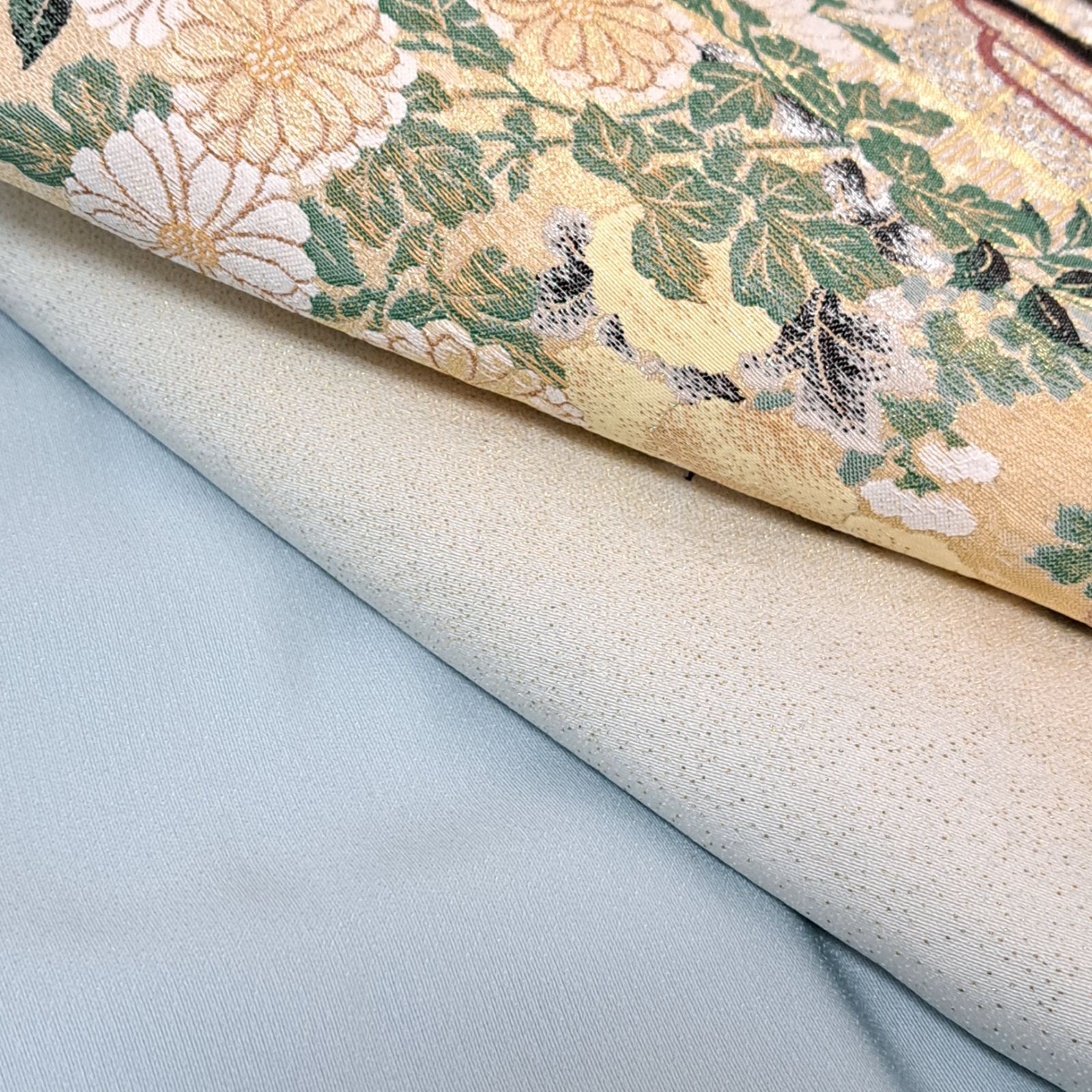 色留袖】裄63.5 身丈148 袖丈48 さが美謹製 小柄な方へ 正絹 袷 一つ紋