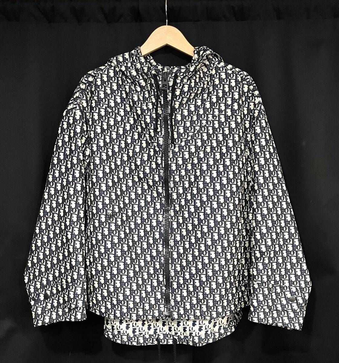 Christian Dior 217C31A2970 トロッター柄 ジップ クリスチャン