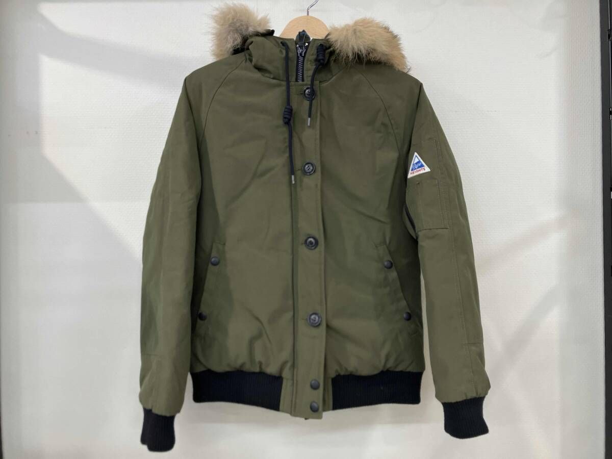 Cape HEIGHTS ケープハイツ ダウンジャケット ファー フーディ sizeS