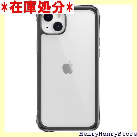 MagEasy iPhone14Plus 対応 ケース カバー クリア 耐衝撃 米軍MIL規格 シンプル ストラップホール 付き スマホケース 黄ばみ 防止 薄型 透明 ストラップホール付き クリアケース 対衝撃 スマホカバー Apple ンスパレント 463