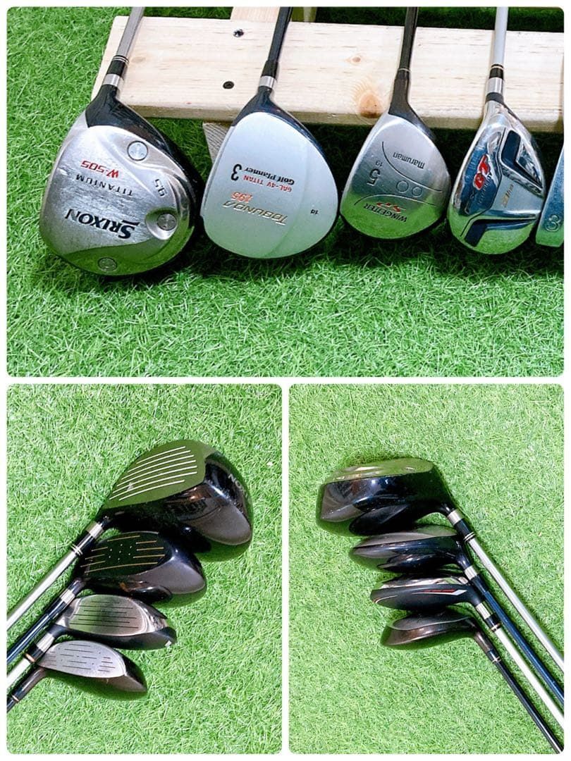 N6 スリクソン 初心者オススメ ゴルフ クラブセット メンズ 13本