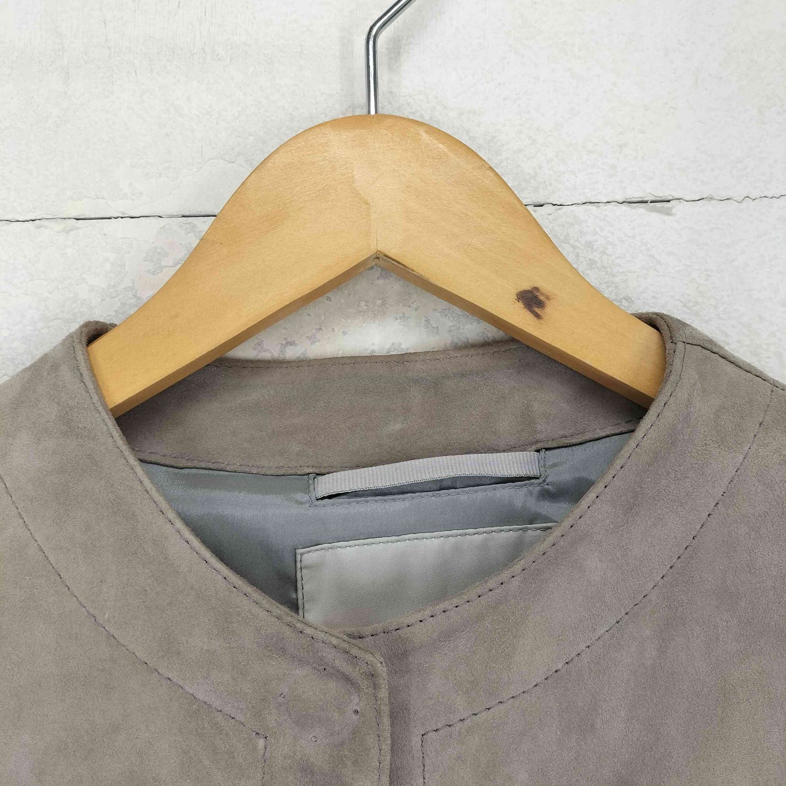 ユーズドフルギ USED古着 {{JAN MAYEN}}MOORER製 ゴートレザーミドル丈